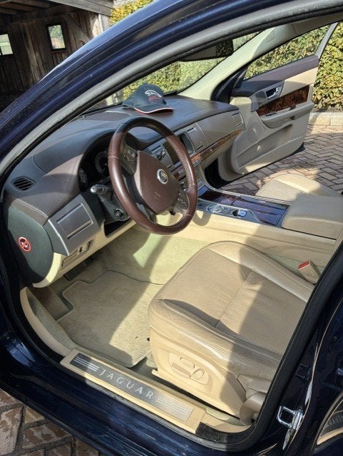 jaguar XF 3.0 D, Auto's, Automaat, Beige, Blauw, 306 cc