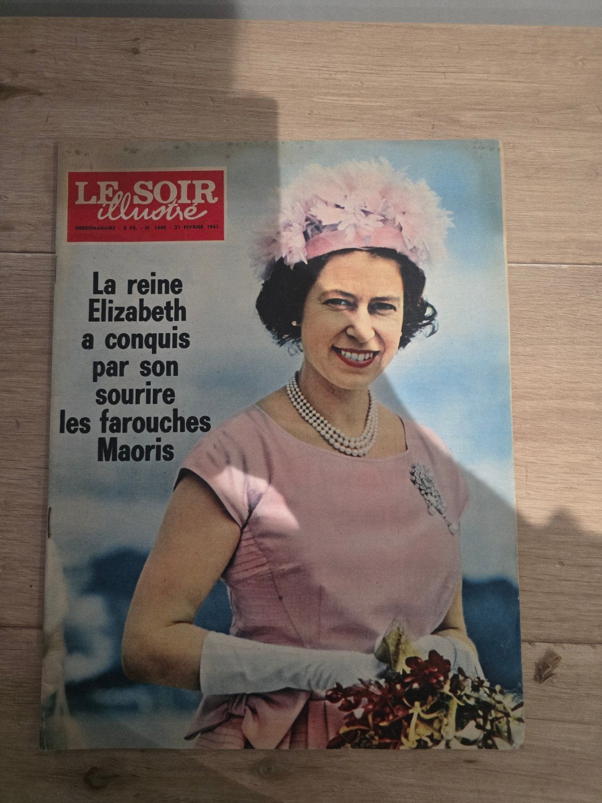 Le Soir Illustré n1600 — 21 februari 1963 — Koningin Elizab, Boeken, Ophalen of Verzenden