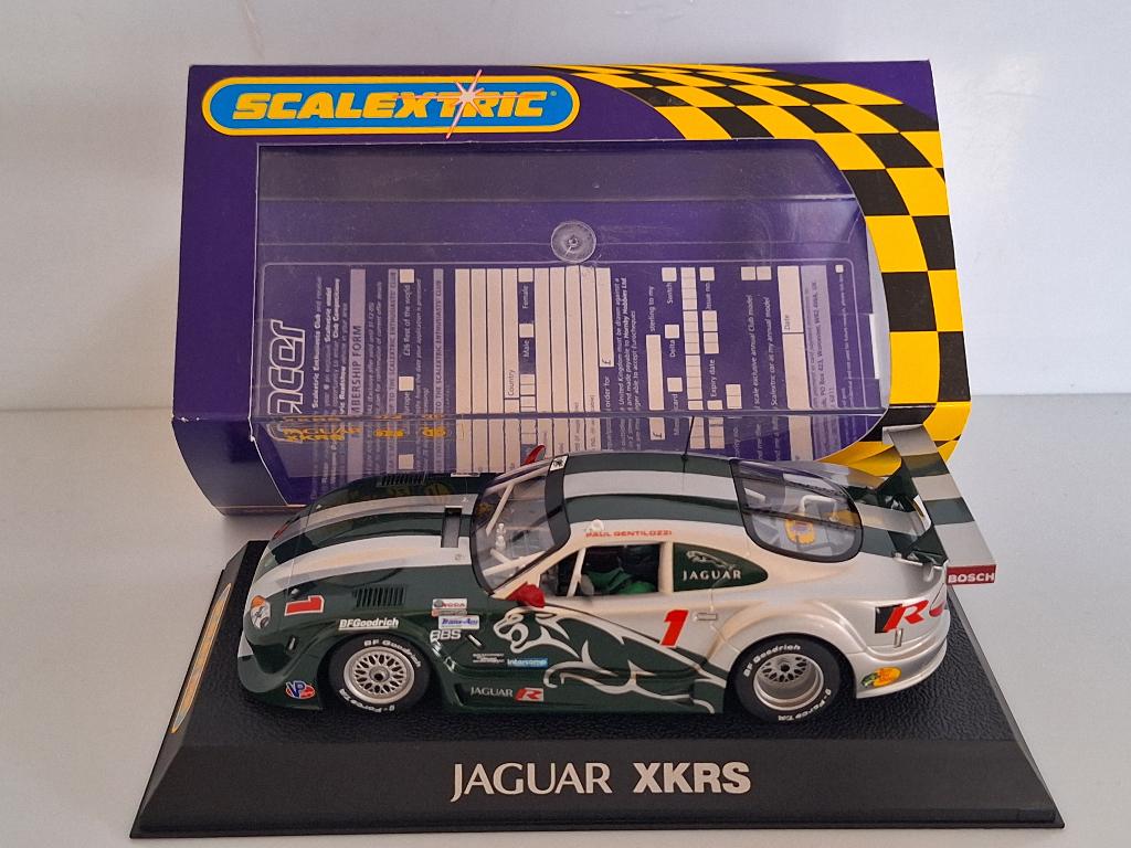 Scalextric Jaguar XKRS Rocket Sports #1 C2711, Kinderen en Baby's, Speelgoed | Racebanen, Nieuw, Racebaan, Elektrisch, Overige merken
