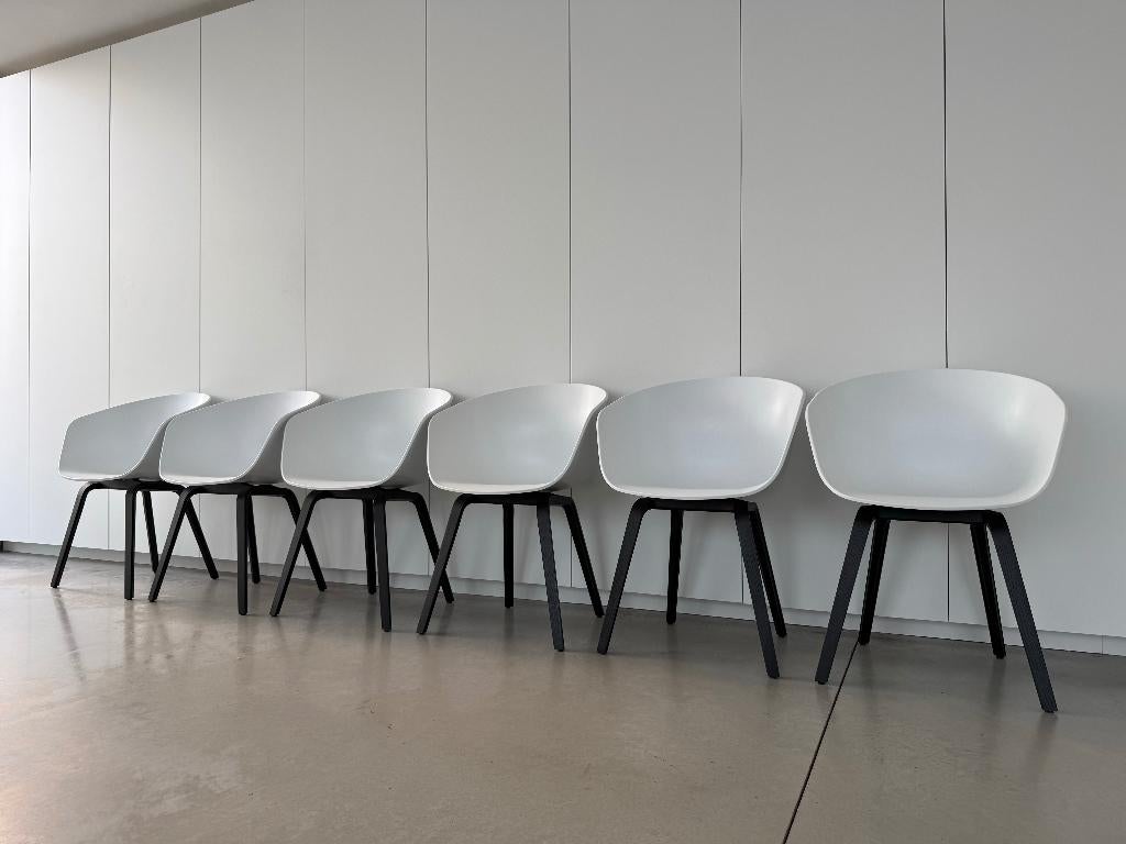 Stoelen Hay AAC 22, Huis en Inrichting, Hout, Wit, Design, Ophalen of Verzenden