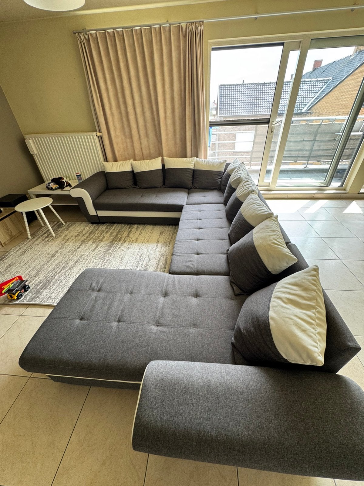 Grijn, Maison & Meubles, Canapés | Coins salons complets, Enlèvement, Comme neuf