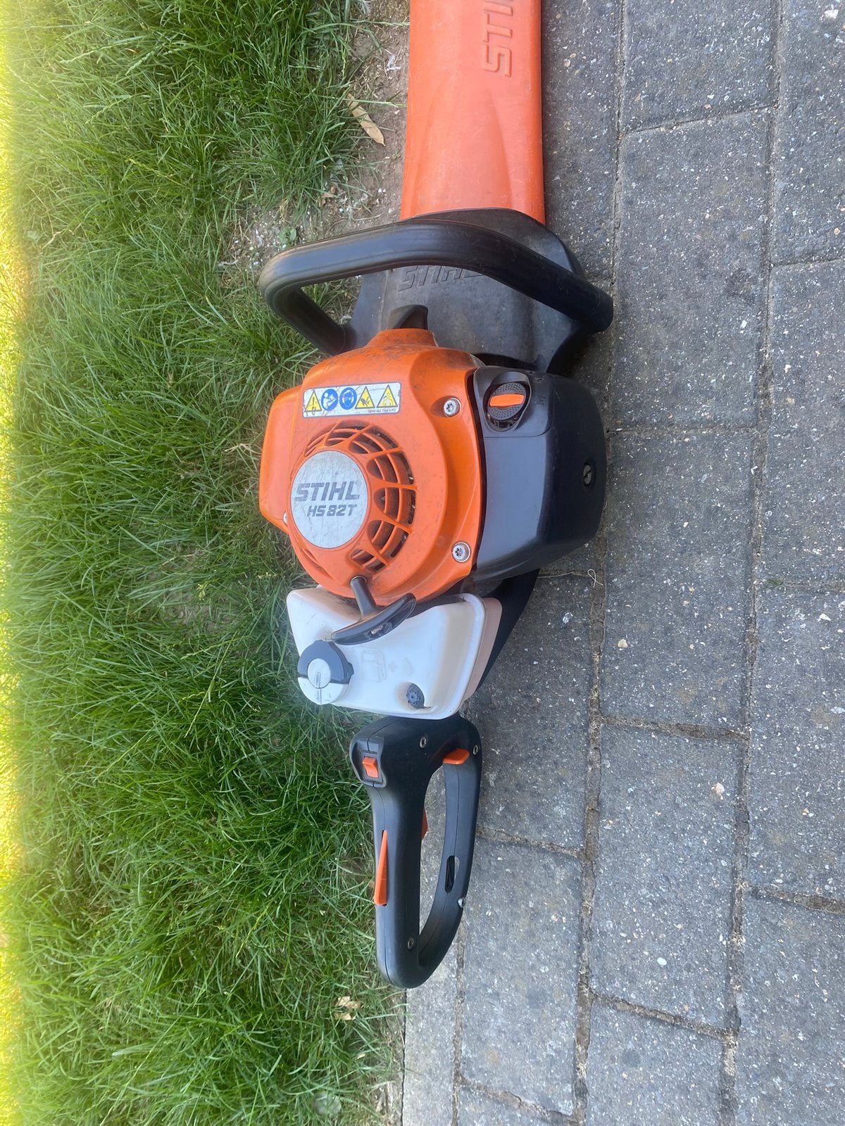 Stihl HS 82 T heggenschaar, Tuin en Terras, Ophalen, Gebruikt, Benzine
