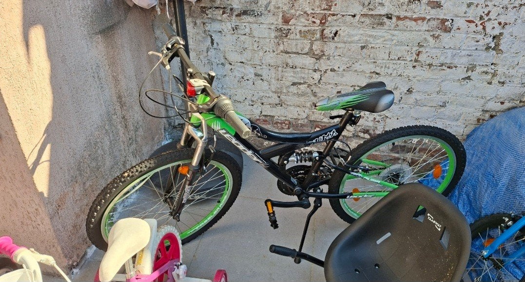 vélo tout terrain, Enlèvement