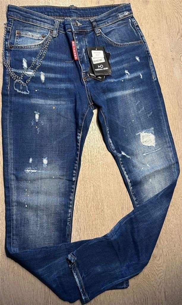 Marshall Denim Jeans ~NIEUW~ [25] Maat 30, Ophalen of Verzenden, Nieuw, Blauw, W32 (confectie 46) of kleiner