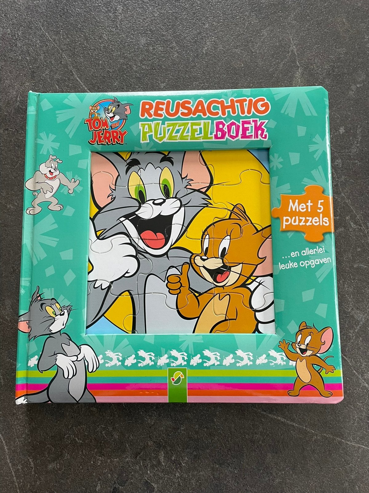 Puzzelboek Tom en Jerry, Ophalen