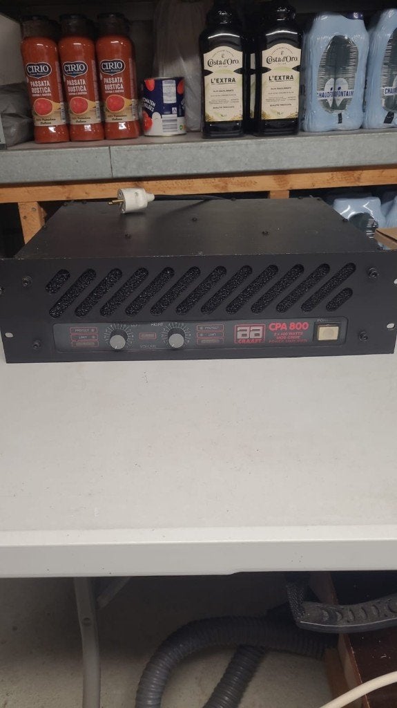 versterkers, Ophalen, Zo goed als nieuw, 100 watt of meer