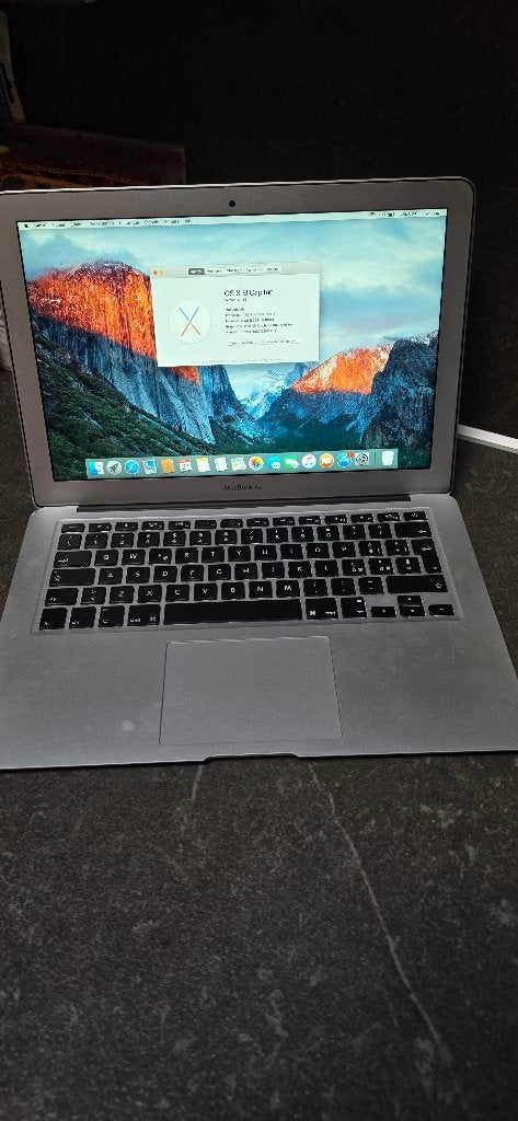 Macbook Air A1466, Computers en Software, Ophalen of Verzenden, Gebruikt, MacBook