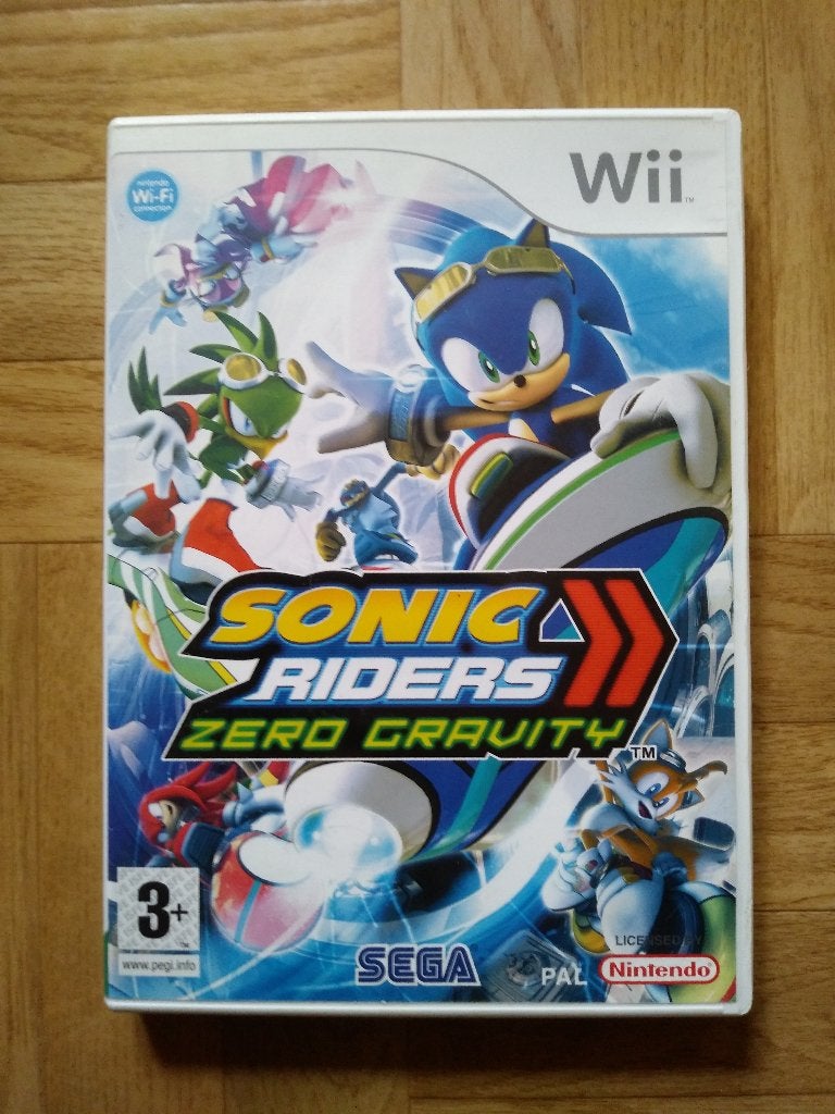 Sonic Riders Zero Gravity voor Wii of Wii U, Games en Spelcomputers, Games | Nintendo Wii, Zo goed als nieuw, Racen en Vliegen