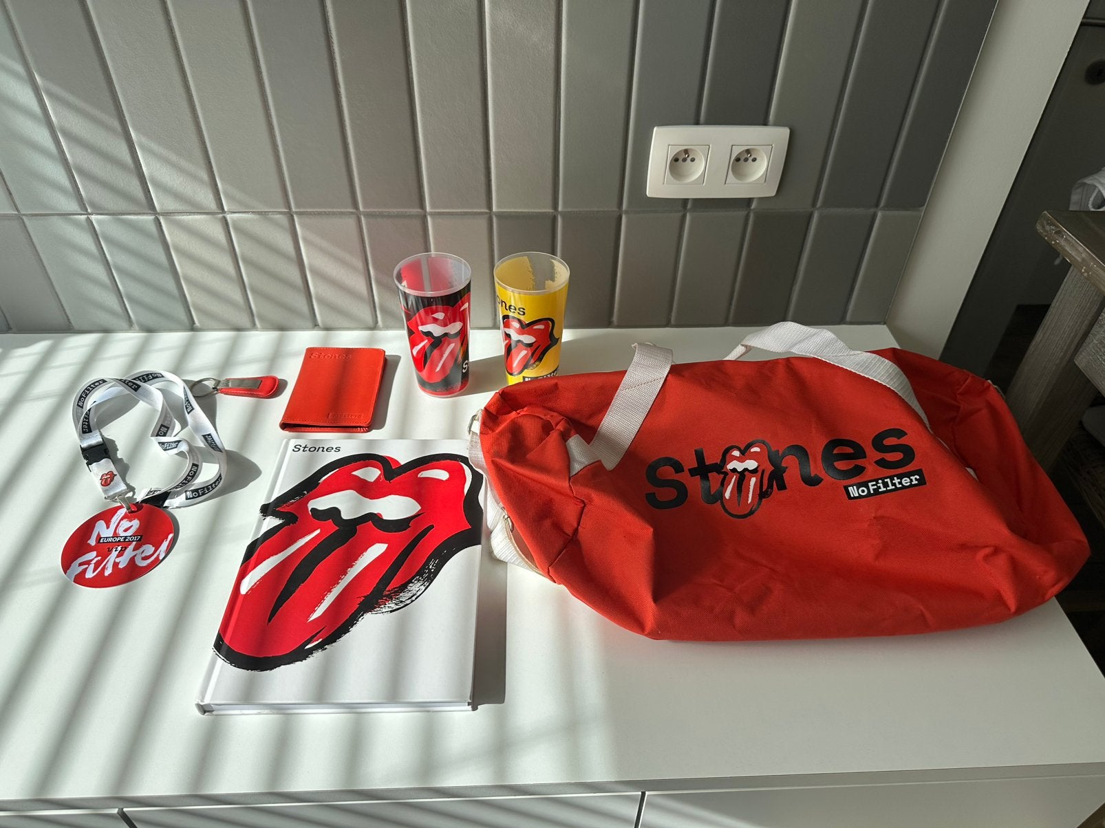 Pack VIP des Rolling Stones, tournée sans filtre 2017, Collections, Enlèvement ou Envoi, Comme neuf, Musique