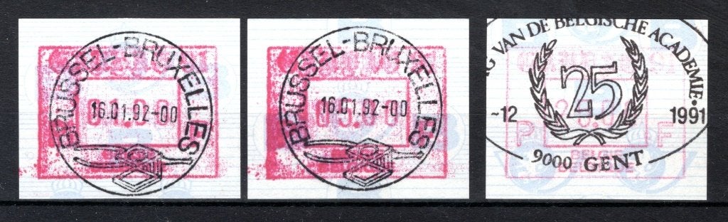 ATM 86 FDC 1991 - Gandae '91, Postzegels en Munten, Verzenden, Gestempeld, 1e dag stempel, Postfris