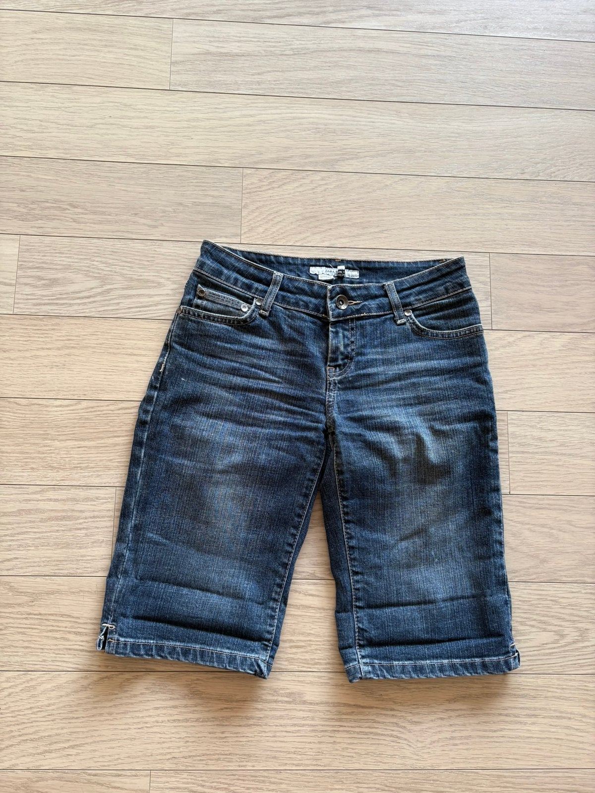 Zara denim Bermuda shorts Mast XS, Ophalen of Verzenden, Zo goed als nieuw, Blauw, W27 (confectie 34) of kleiner
