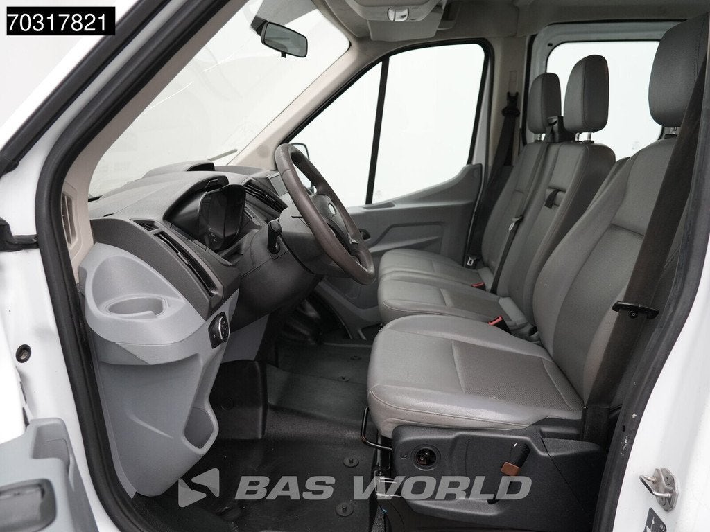 Ford Transit 130pk Dubbel Cabine Open Laadbak Euro6 Pritsche, Euro 6, 4 cilinders, 2500 kg, Multifunctioneel stuurwiel