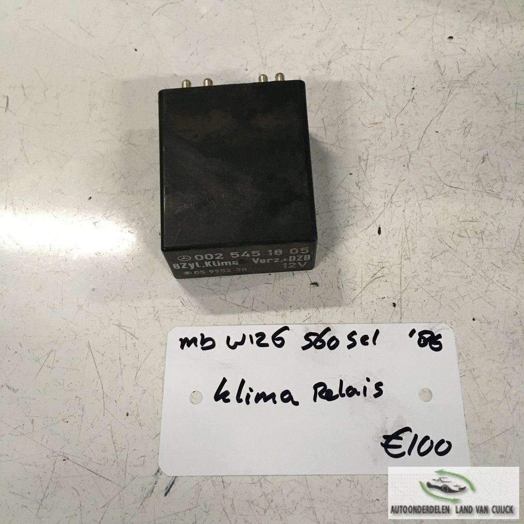 Mercedes W126 1986 560 SEL Clima Module 002 545 1805, -, Utilisé, -, -