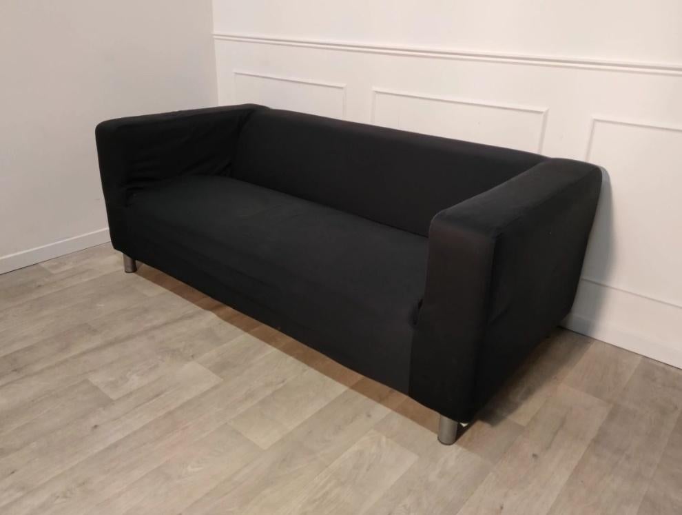 Ikea klippan.canape 2 places dehoussable, Enlèvement, Utilisé, Tissus