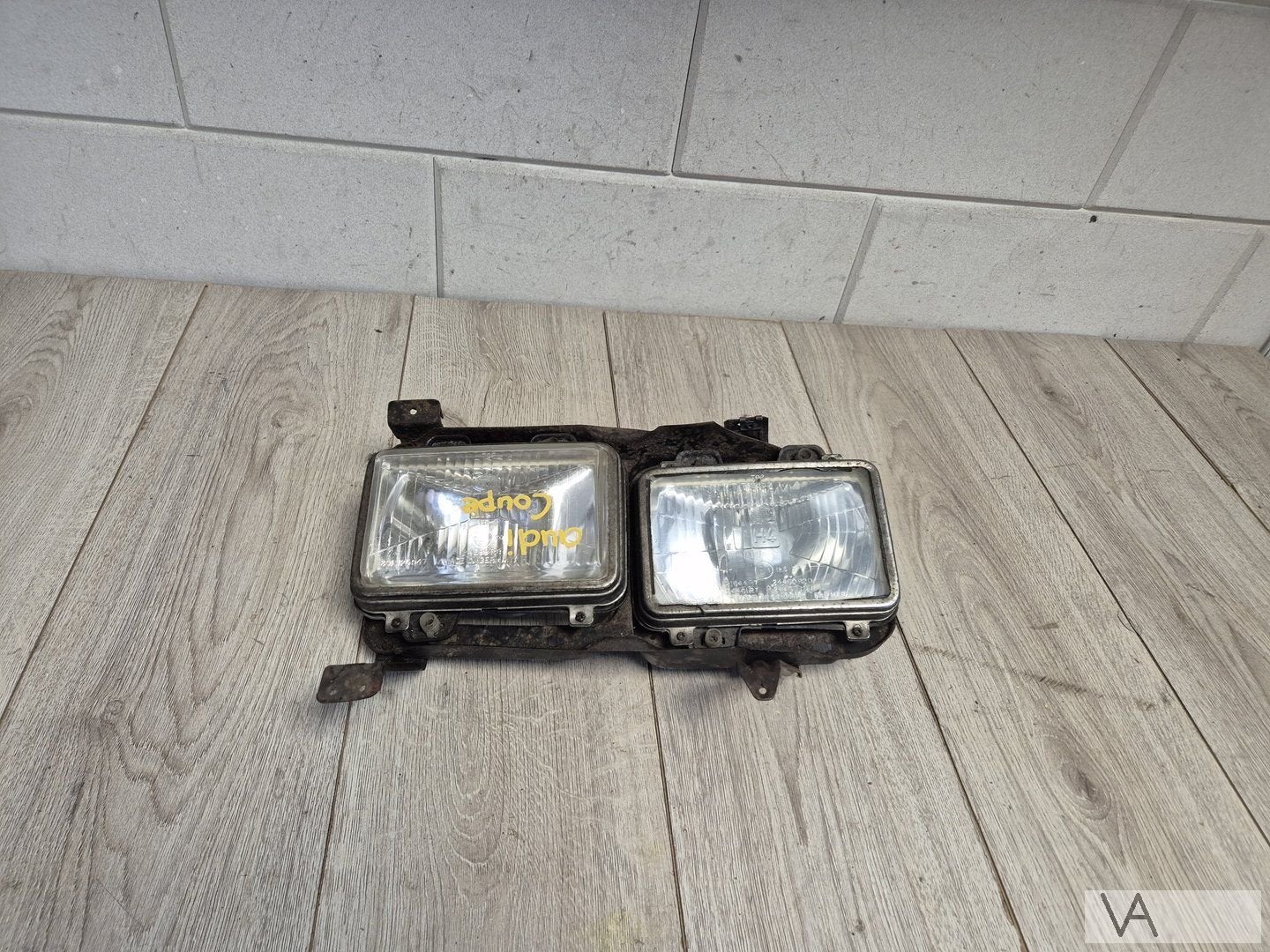 Audi Coupe b2 1980 - 1988 koplamp links dubbele lamp QUATTRO, Autos : Pièces & Accessoires, -, Audi, Utilisé, -