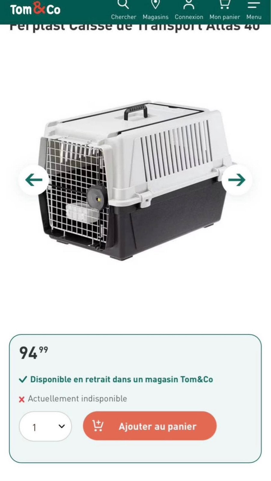 Cage pouf animaux, Enlèvement, Comme neuf