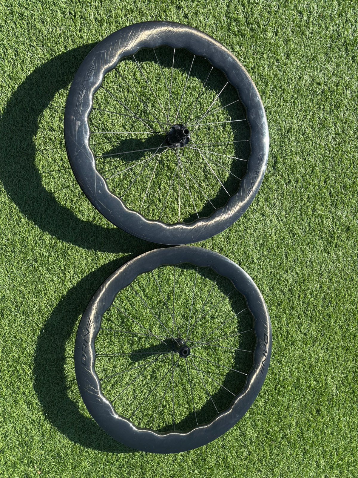 Elite drive 67d carbon wielen disc, Fietsen en Brommers, Ophalen, Zo goed als nieuw, Carbon