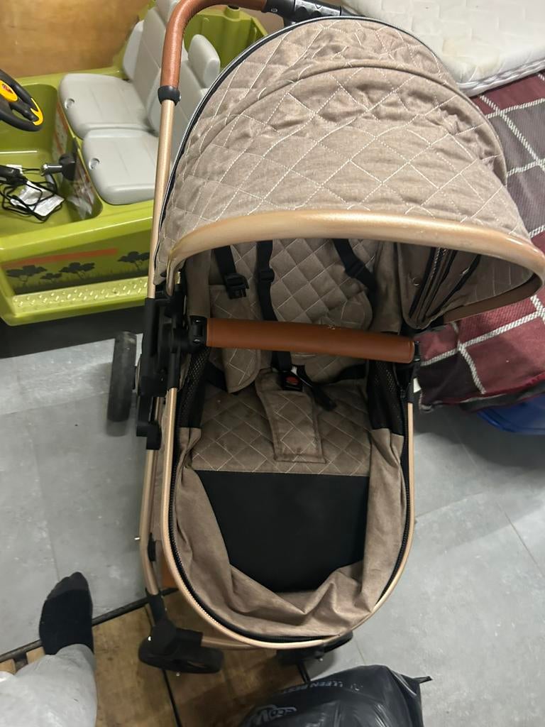 Inplooi baar koets, Kinderen en Baby's, Kinderwagens en Combinaties, Ophalen, Zo goed als nieuw