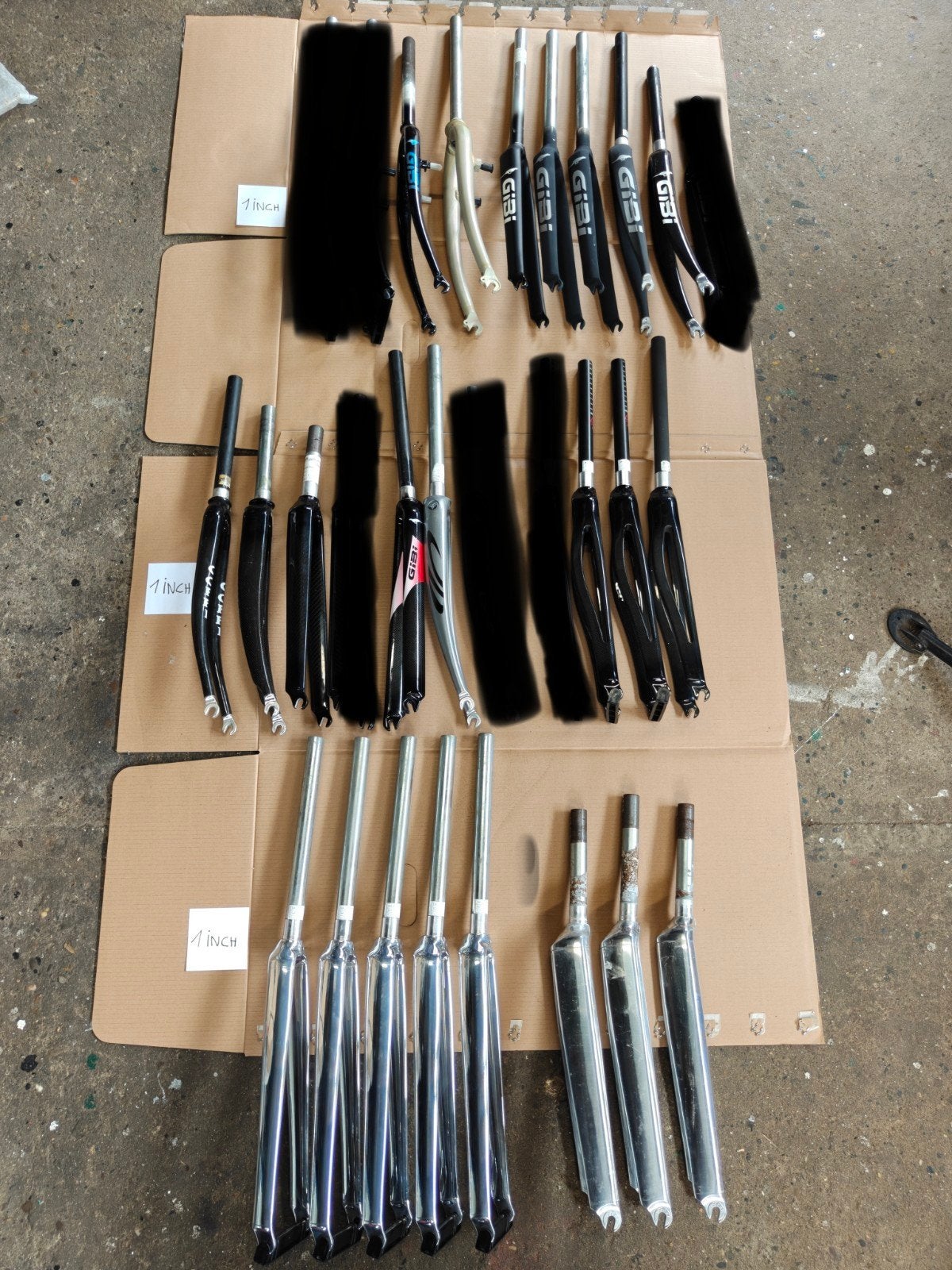 NOS / nieuwe voorvorken en koerssturen te koop!!, Vélos & Vélomoteurs, Vélos Pièces, Enlèvement ou Envoi, Neuf, Fourche avant