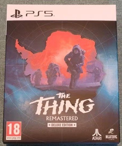 The Thing Remastered Steelbook Deluxe Edit. PS5 (of ruilen), Vanaf 18 jaar, 1 speler, Zo goed als nieuw, Ophalen