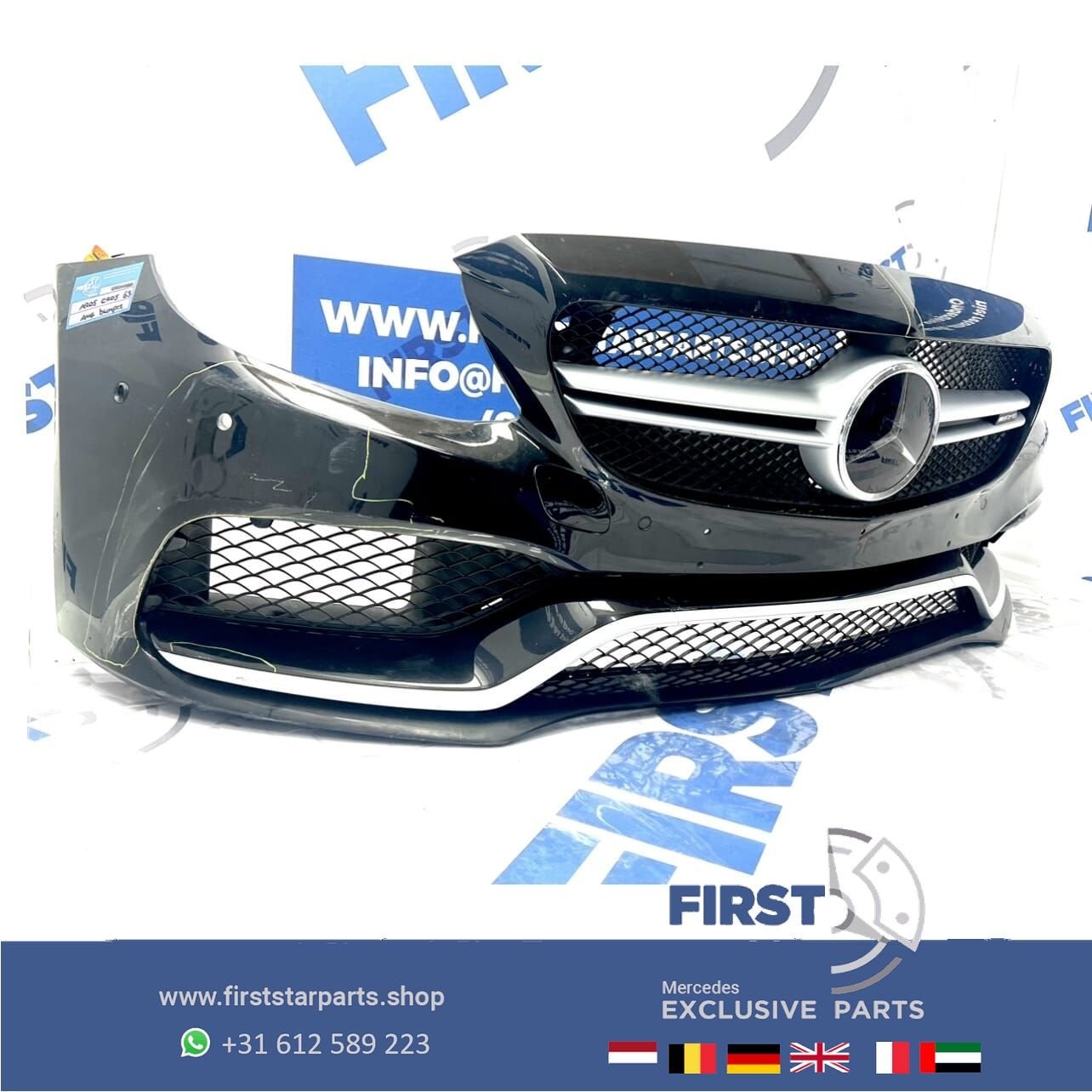 A205 C205 C63 AMG BUMPER C63s A2058804701 (W205) COUPÉ CABRI, Utilisé, -, Avant, -