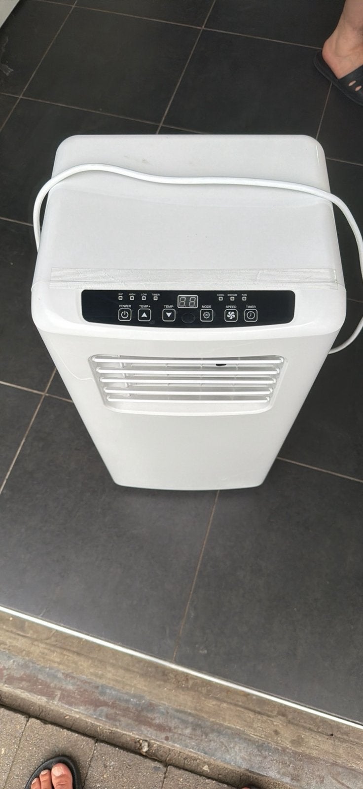 Mobiele airco 9000 BTU KRACHTIG, Enlèvement, Comme neuf, Climatiseur mobile