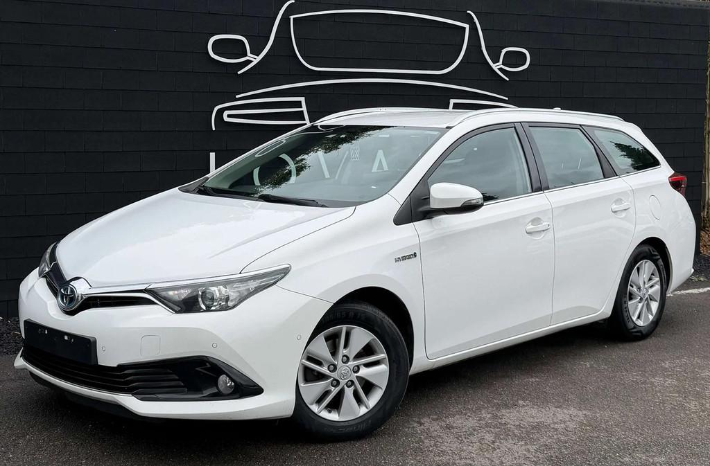 Toyota Auris SW 1.8 HYBRID+FACELIFT+NAVI+CAMERA+JANTES+EURO, Auto's, Automaat, Stof, Gebruikt, Euro 6