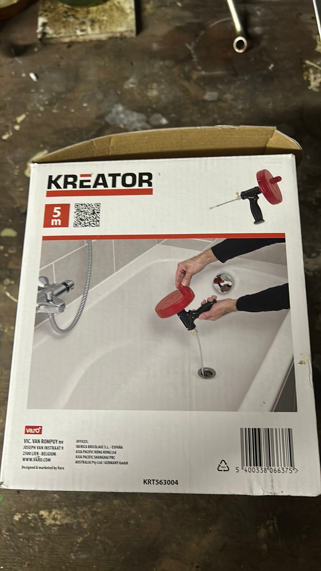 Kreator ontstopper, Doe-het-zelf en Bouw, Schildersmaterialen, Ophalen of Verzenden, Zo goed als nieuw