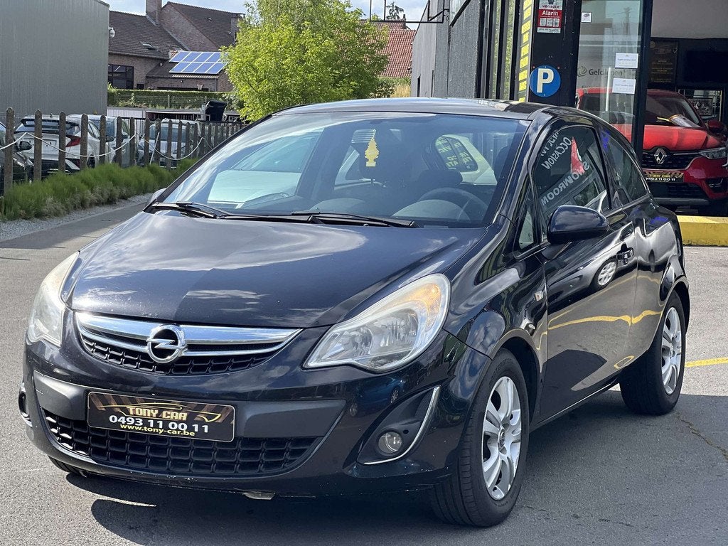 Opel Corsa 1.3 CDTi*EURO5*CLIMA*Garatnie 12mois contrôle te, Stof, Gebruikt, Zwart, 4 cilinders