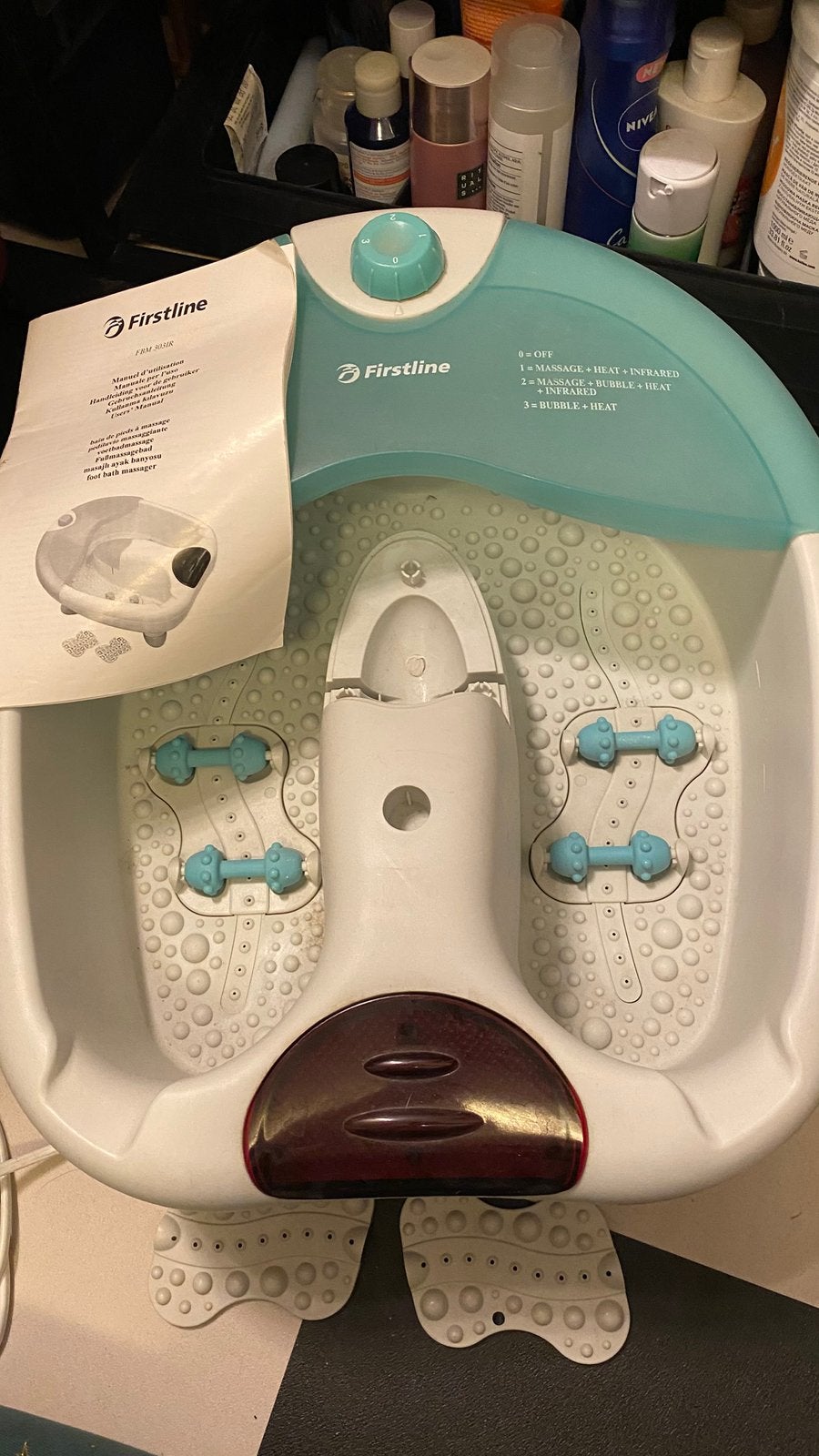Appareil de massage bain de pied, Enlèvement, Comme neuf, Appareil