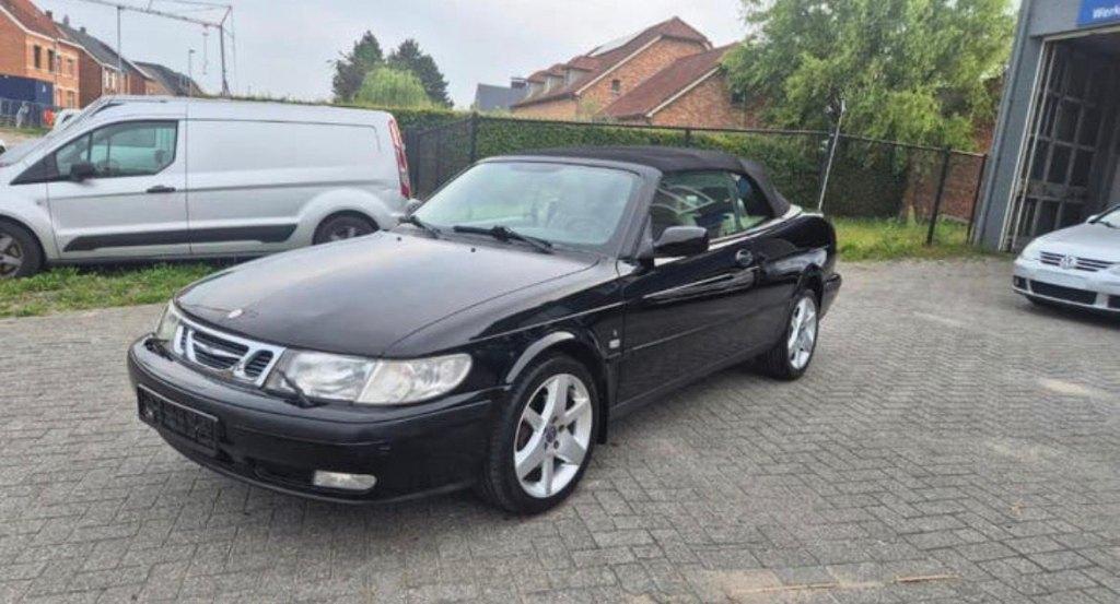 Saab 9-3 Cabrio — 2.0 Turbo 150 ch Automatique  149 000 km, Autos, Saab, Cuir, Beige, Entreprise, Cabriolet