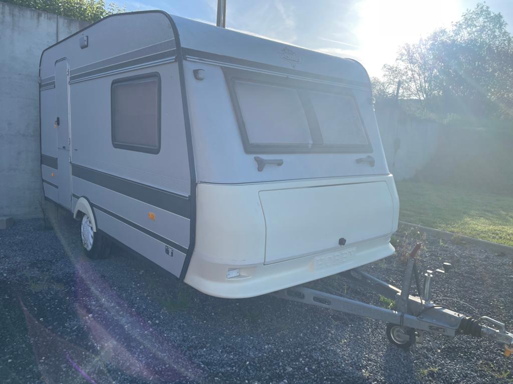 Hobby De Luxe 400 caravan, Caravans en Kamperen, Caravans, Particulier, Hobby