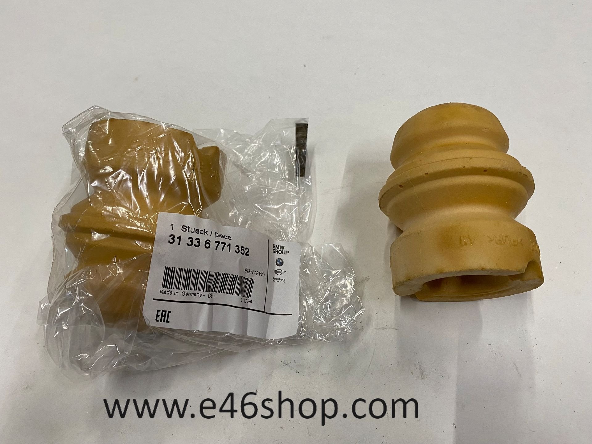 SCHOKDEMPER RUBBER BMW 3 SERIE OE 31336771352 NIEUW ORG BMW, -, -, Nieuw, Ophalen of Verzenden