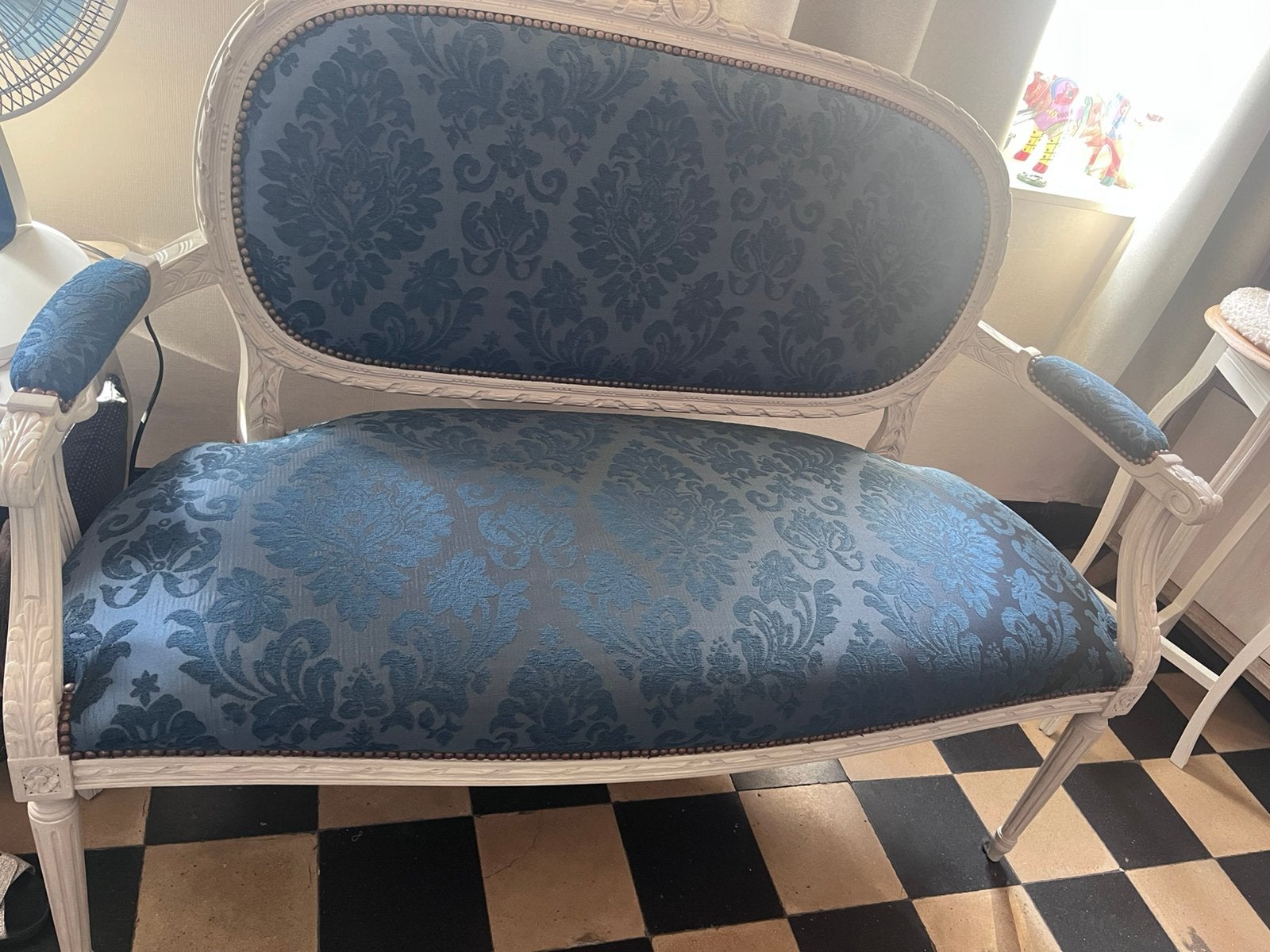 Canapé louis XVI stijl, Antiek en Kunst, Ophalen