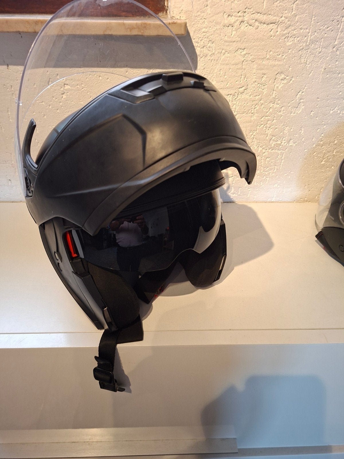 Helm openklapbaar xl, Ophalen, Zo goed als nieuw, Extra large of groter