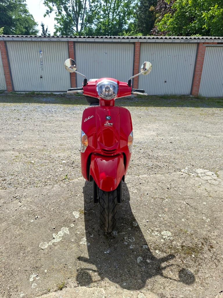 Kymco like 49cc 2T classe B, Enlèvement