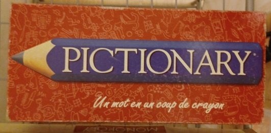 Jeu vintage Pictionary, Hobby en Vrije tijd, Gezelschapsspellen | Bordspellen, Ophalen of Verzenden, Zo goed als nieuw, Parker