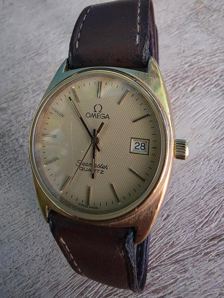 Omega Seamaster horloge, Handtassen en Accessoires, Horloges | Heren, Gebruikt, Verzenden, Polshorloge, Omega