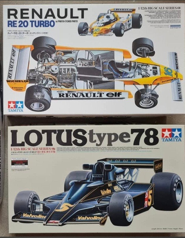 F1 TAMIYA 1/12 NEUVES, Ophalen of Verzenden, Nieuw