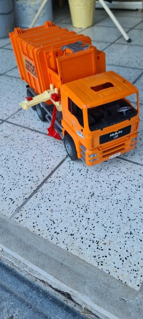 Bruder Man vuilniswagen, Kinderen en Baby's, Ophalen, Gebruikt