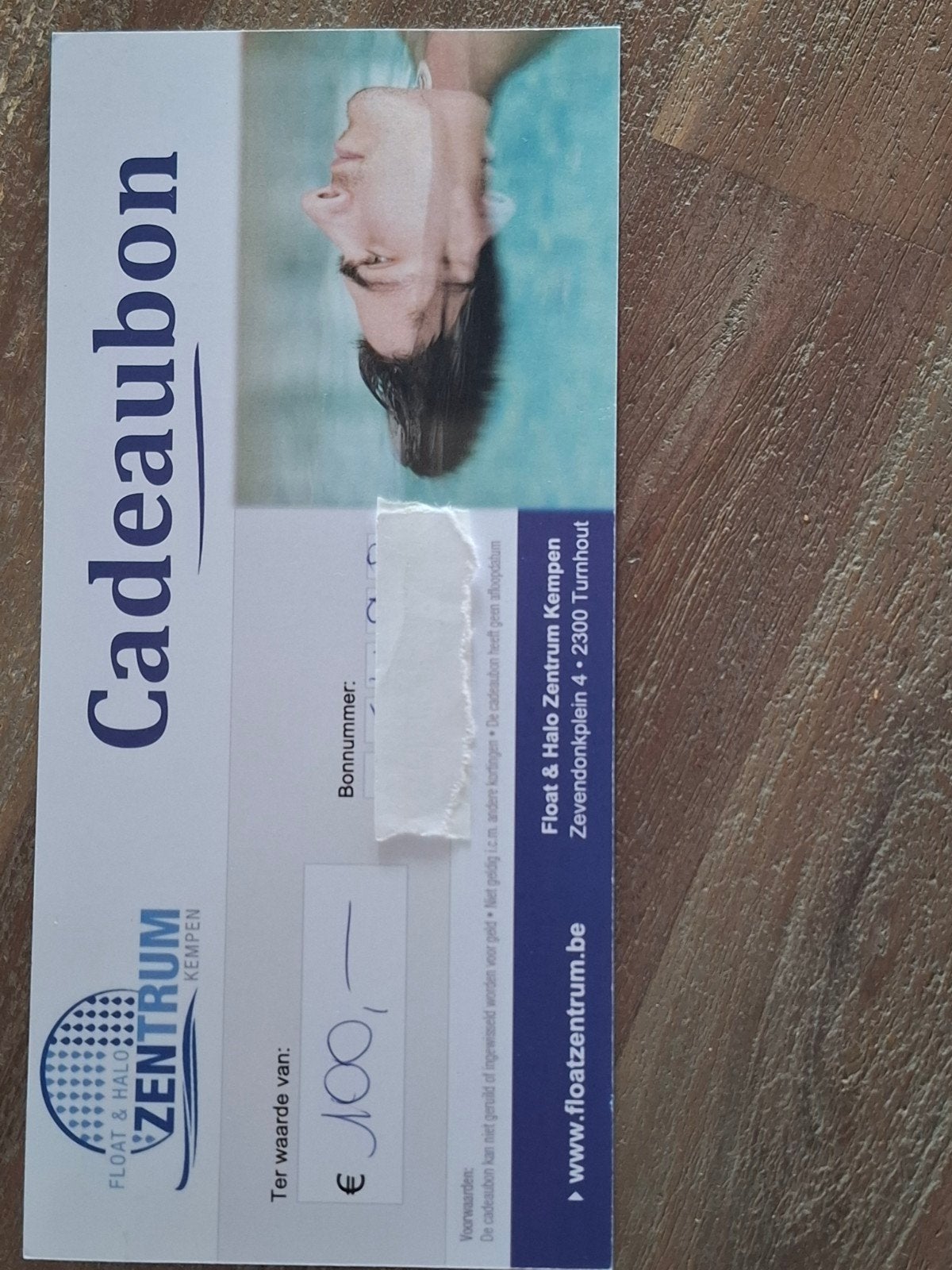Carte cadeau Float Center Kempen, Tickets & Billets, Bon cadeau
