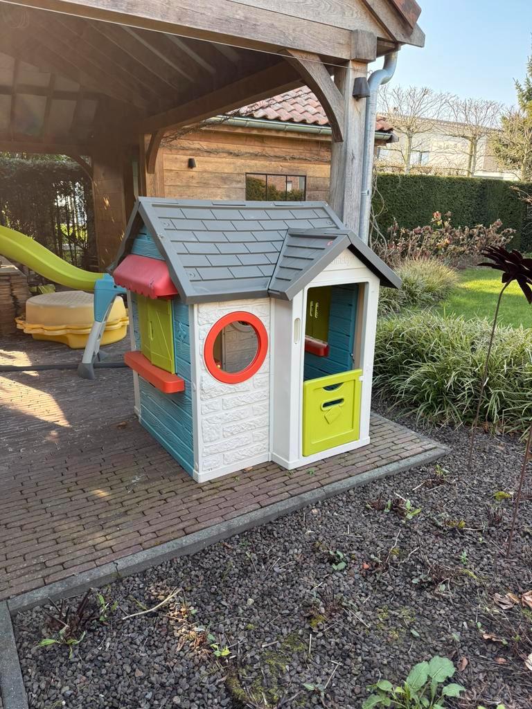 Smoby S.Life Chef huisje met keuken en winkel, Ophalen, Zo goed als nieuw, Kunststof