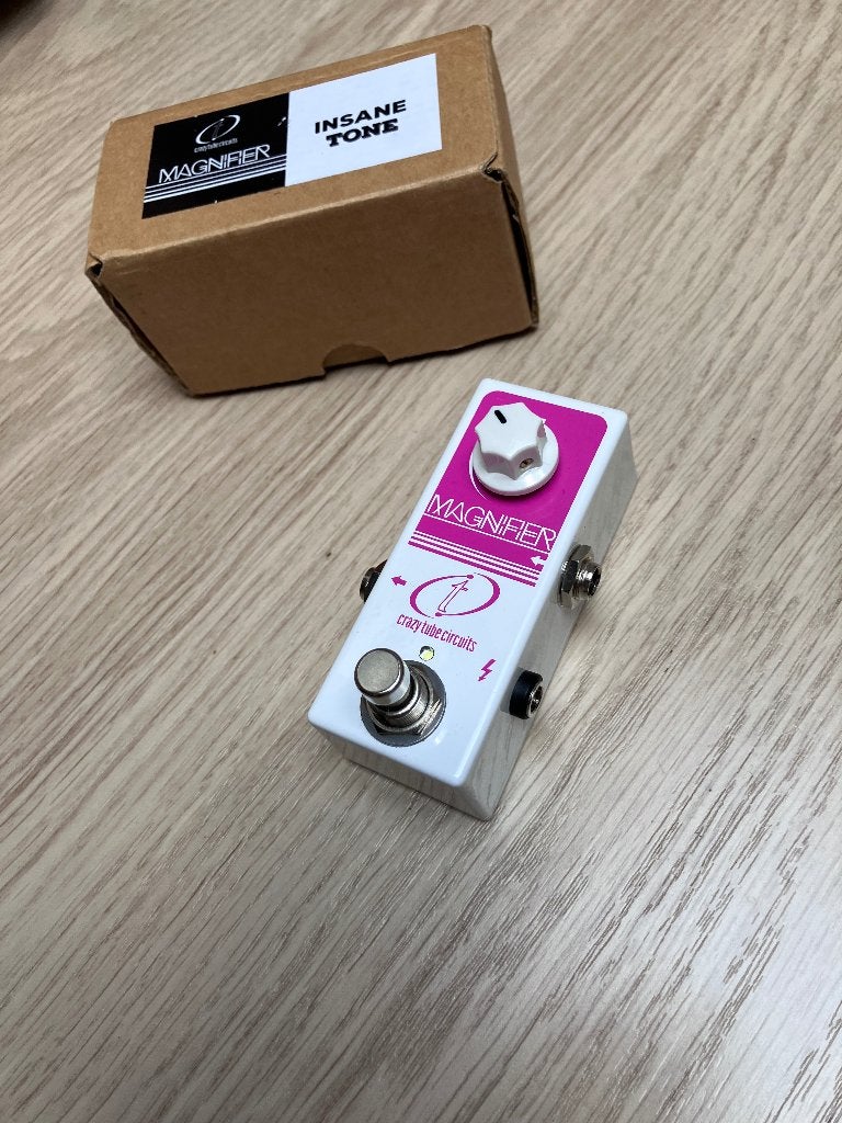Crazy Tube Circuit Magnifier Buffer/clean boost, Muziek en Instrumenten, Ophalen of Verzenden, Zo goed als nieuw