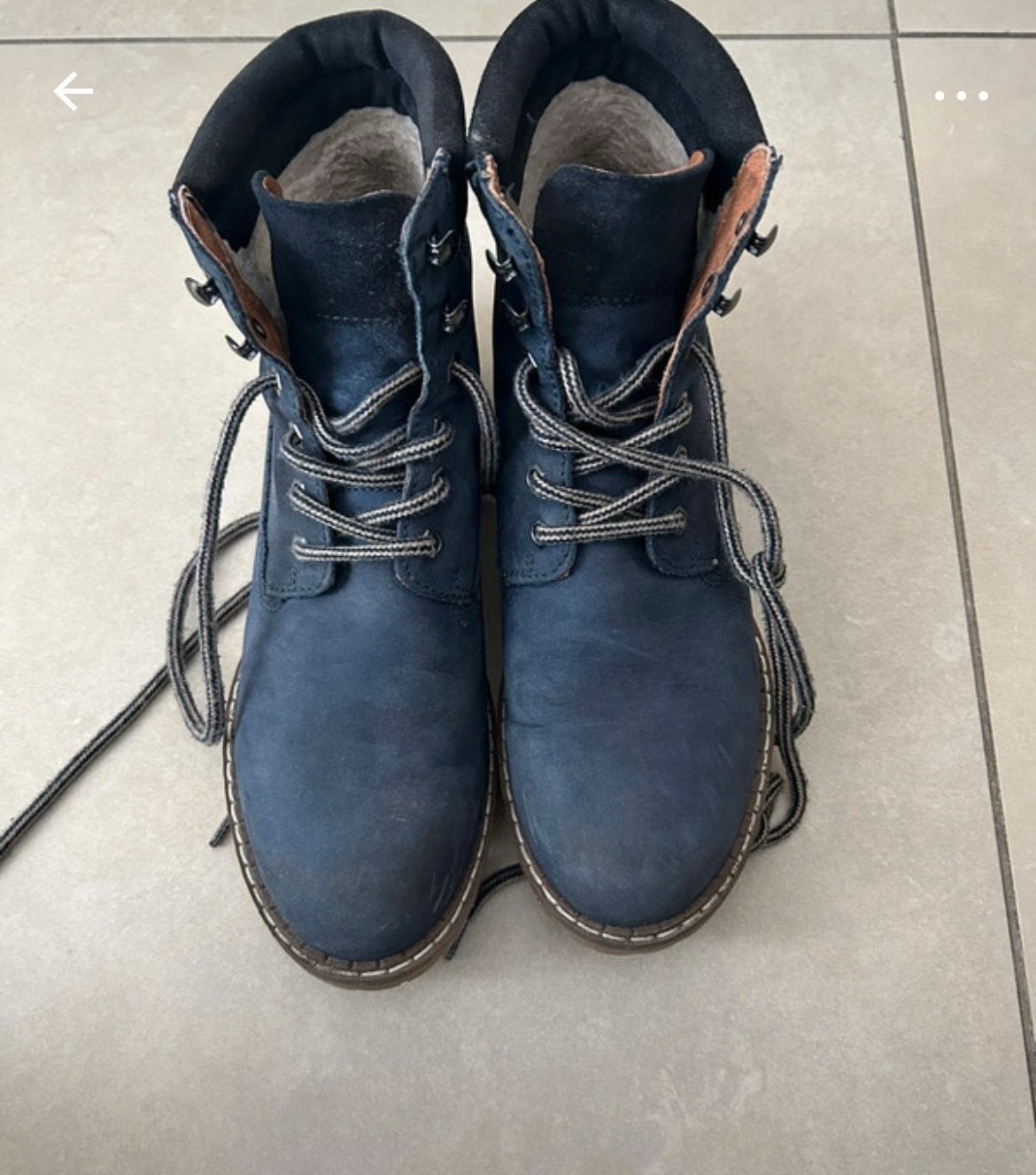 Blauwe Dazzle boots maat 41, Kleding | Dames, Schoenen, Blauw, Zo goed als nieuw, Wandelschoenen, Ophalen of Verzenden