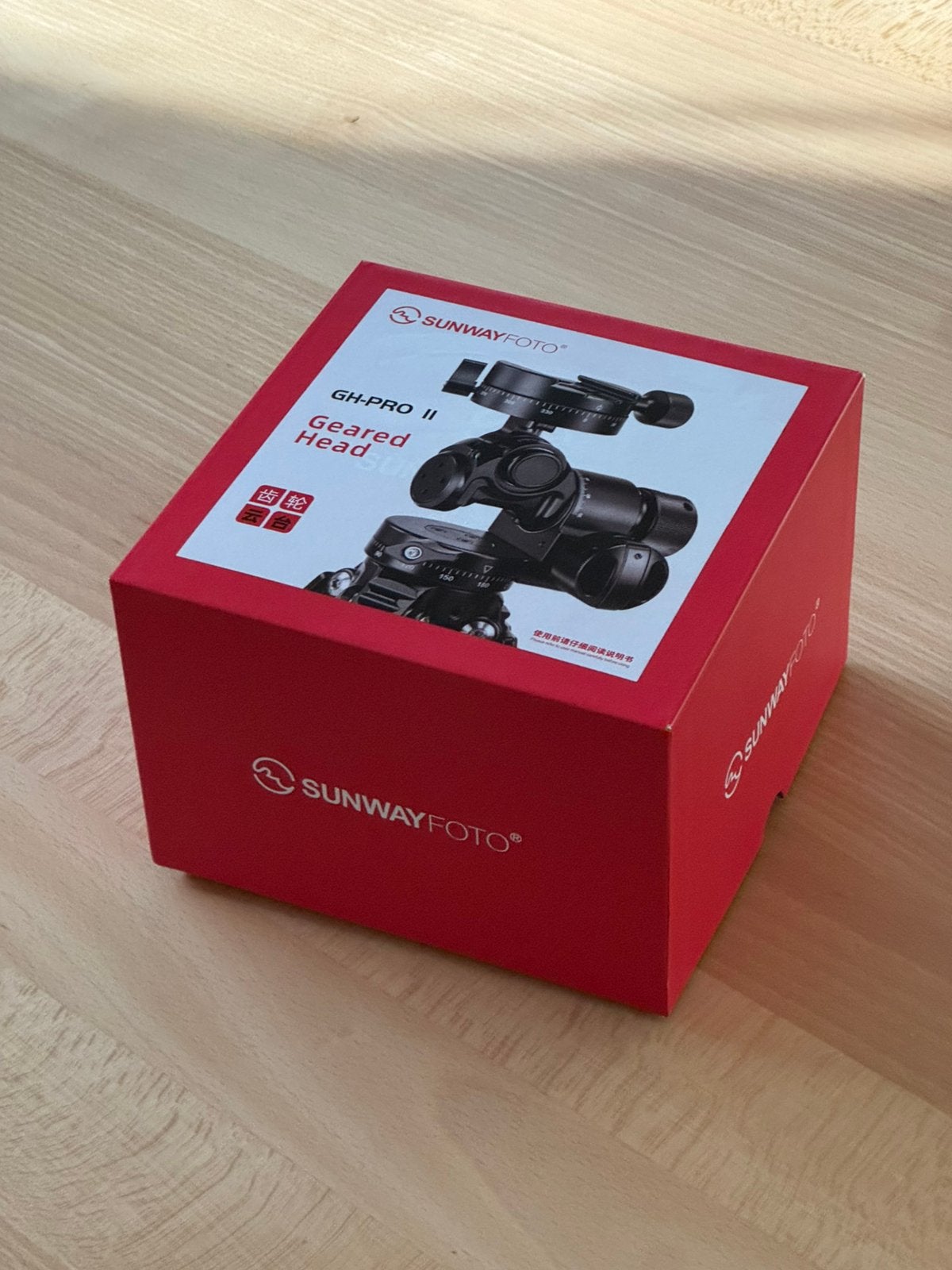 Sunwayfoto Geared Head GH-PRO II, Audio, Tv en Foto, Fotografie | Statieven en Balhoofden, Ophalen of Verzenden, Zo goed als nieuw