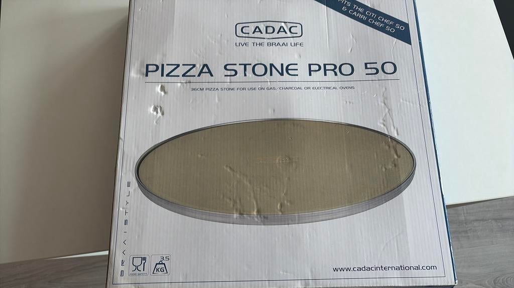 Cadac pizza plaat, Caravans en Kamperen, Ophalen, Zo goed als nieuw