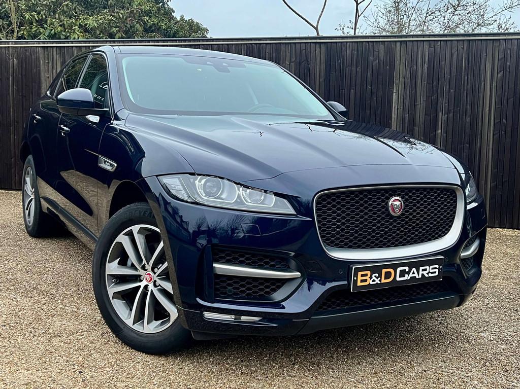 Jaguar F-Pace F-Pace 25t AWD R-Sport, Auto's, Automaat, Gebruikt, 4 cilinders, Leder en Stof