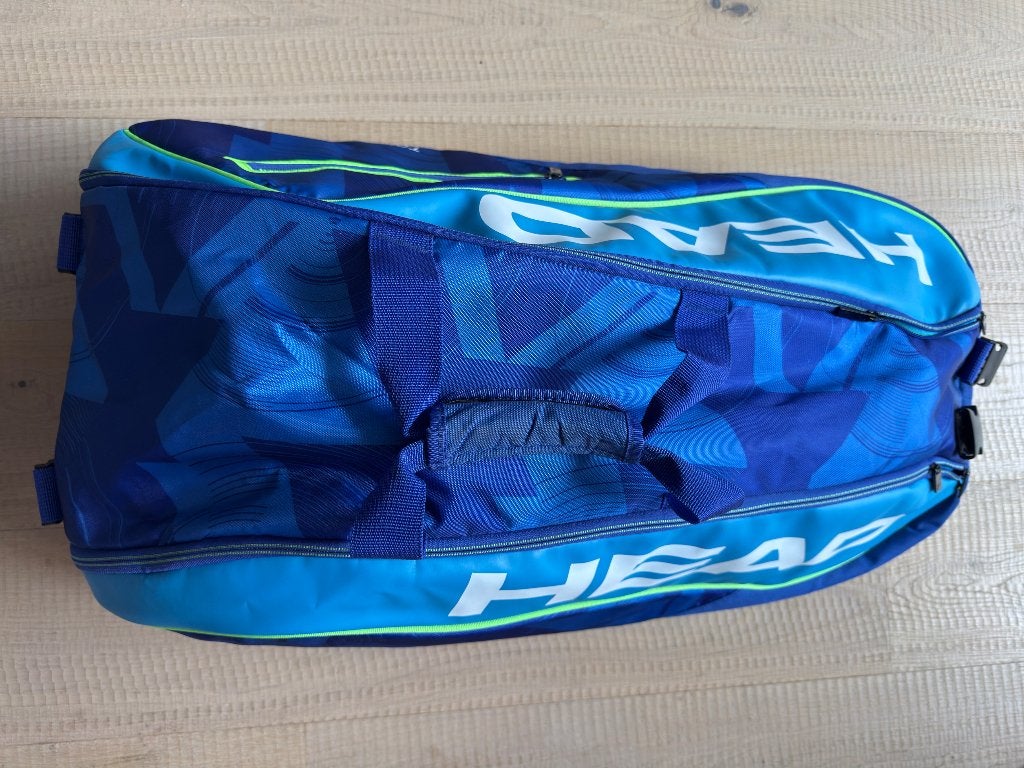 Head Tour Team Rackettas tennis tas blauw, Sport en Fitness, Ophalen of Verzenden, Zo goed als nieuw, Tas, Head