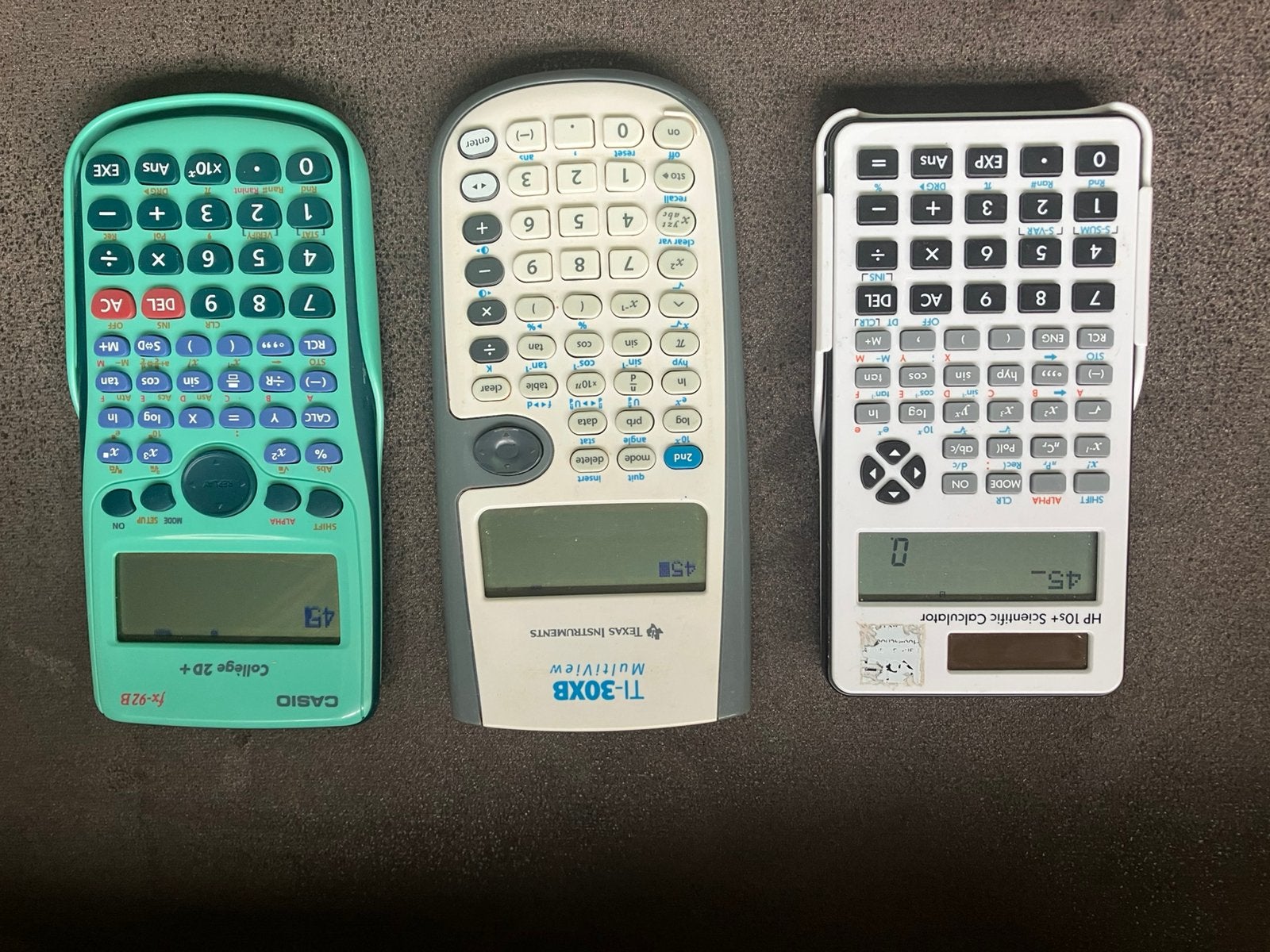 Rekenmachine, Diversen, Rekenmachines, Ophalen, Gebruikt