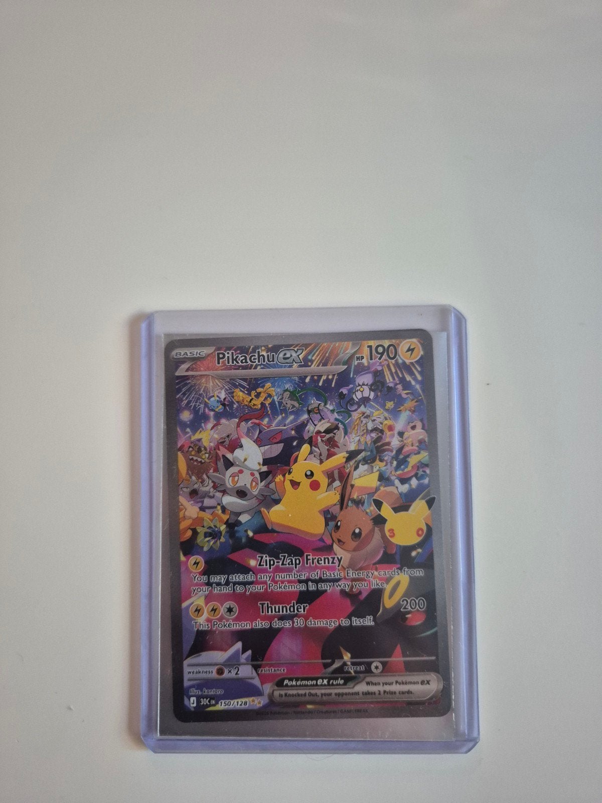 pikachu ex 30th anniversary, Hobby & Loisirs créatifs, Enlèvement ou Envoi